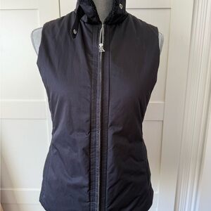 Banana Republic Black Sleeveless Vest